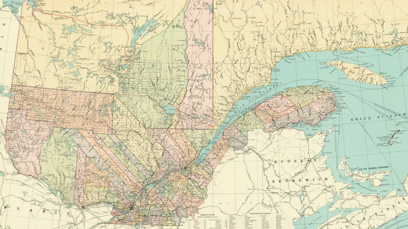 Carte du Québec